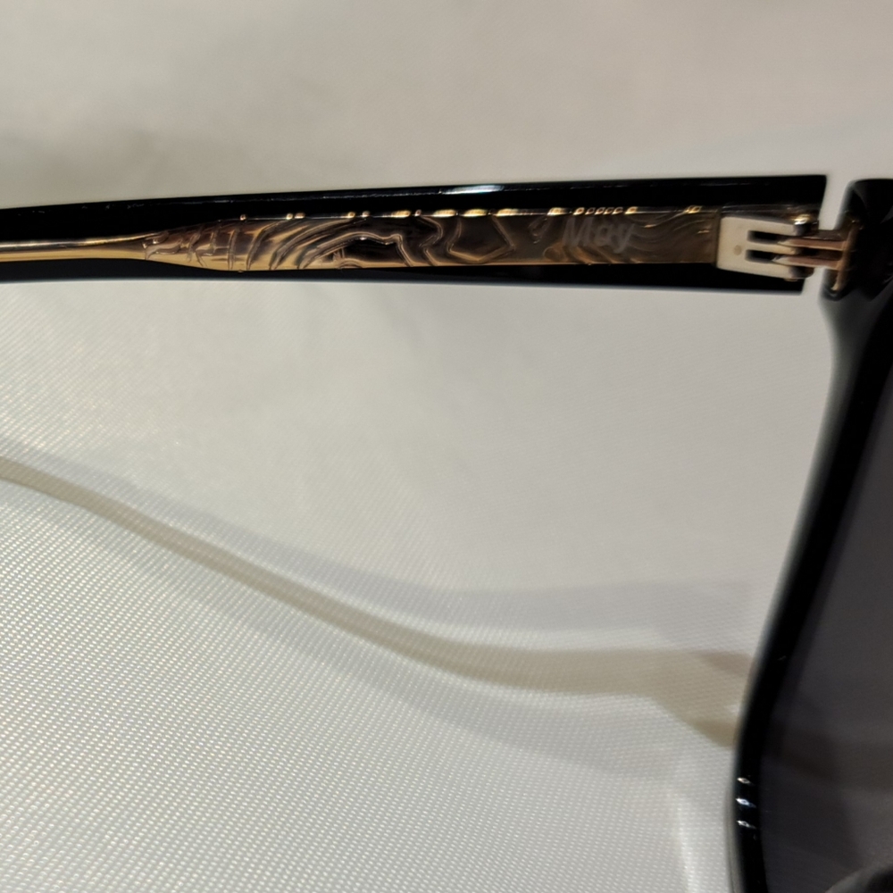 Costa Del Mar May Polarized Sunglasses. Large Black Frames. - Picture 5 of 14